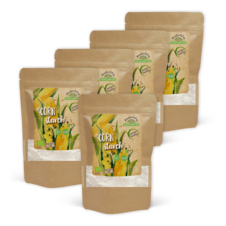 Majsstärkelse EKO 1kg x 5 paket i gruppen Råvaror & Dryck / Bakning / Mjöler hos Rawfoodshop Scandinavia AB (RAW936211-SET5)