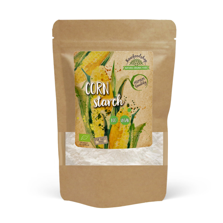 Majsstärkelse EKO 1kg i gruppen Råvaror & Dryck / Bakning / Mjöler hos Rawfoodshop Scandinavia AB (RAW936211)