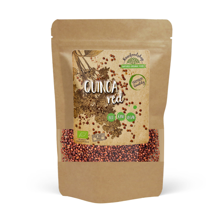 Quinoa Röd EKO 500g i gruppen Råvaror & Dryck / Skafferiet / Frön hos Rawfoodshop Scandinavia AB (RAW9878798)