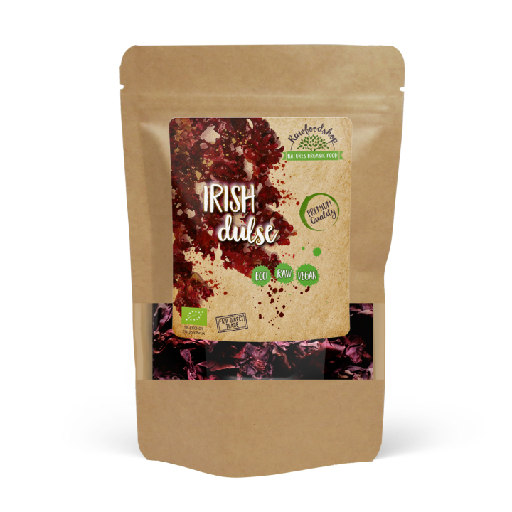 Dulse Alg EKO 250g i gruppen Råvaror & Dryck / Hälsokost / Alger & Sjögräs hos Rawfoodshop Scandinavia AB (RAWALG003-250)