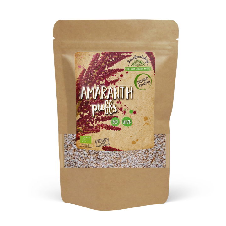 Amarant puffar EKO 200g i gruppen Råvaror & Dryck / Bak & Matlagning / Granola, Gröt & Puffar hos Rawfoodshop Scandinavia AB (RAWAMA001)