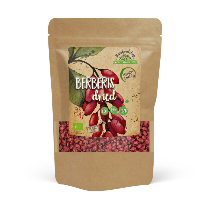 Berberis EKO 100g i gruppen Råvaror & Dryck / Frukt & Bär hos Rawfoodshop Scandinavia AB (RAWFRU0010)