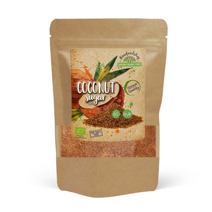 Kokossocker EKO 500g i gruppen Råvaror & Dryck / Bakning / Sötning / Kokos hos Rawfoodshop Scandinavia AB (RAWKO001)