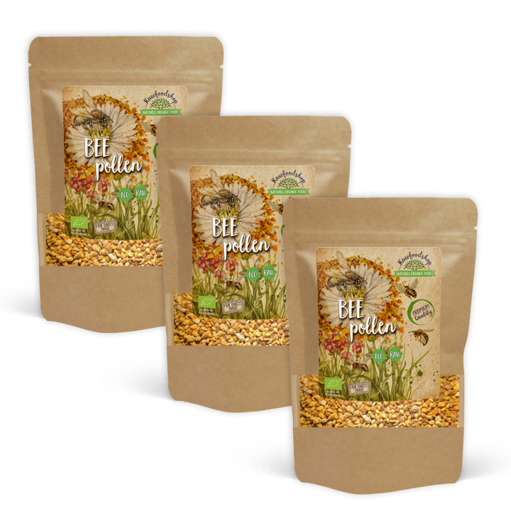 Bipollen EKO 1kg x 3 paket i gruppen Råvaror & Dryck / Bakning / Sötning hos Rawfoodshop Scandinavia AB (RAWPOLL01-SET3)