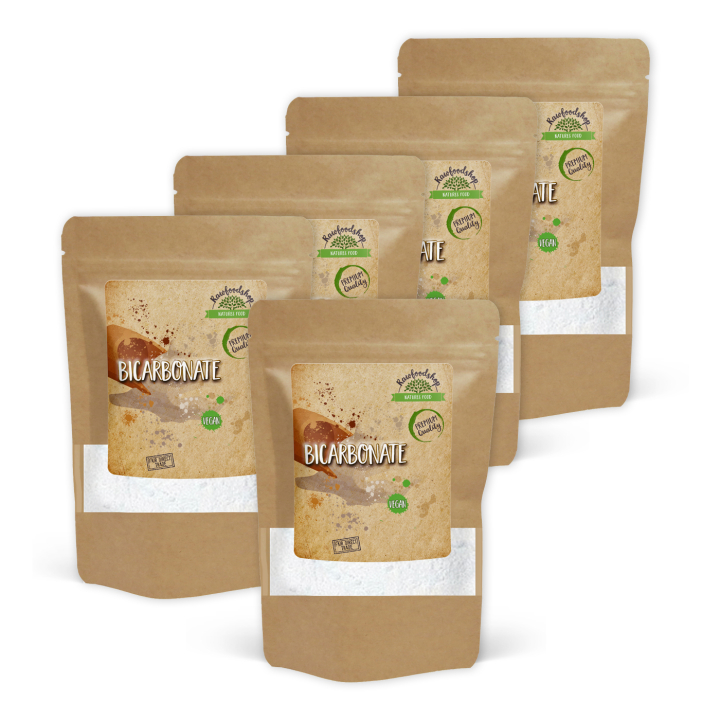 Bikarbonat 500g x 5 paket i gruppen Råvaror & Dryck / Bakning / Ingredienser Övriga hos Rawfoodshop Scandinavia AB (RAWPUL0011-SET5)