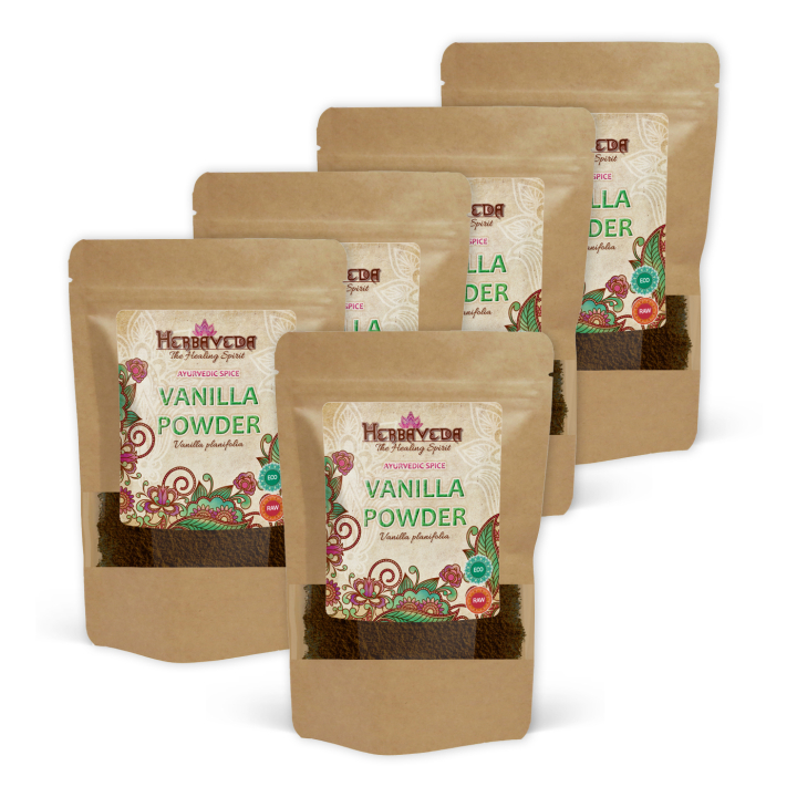 Vaniljpulver EKO 10g x 5 paket i gruppen Råvaror & Dryck / Skafferiet / Kryddor & Salt hos Rawfoodshop Scandinavia AB (RBAK100901E-SET5)