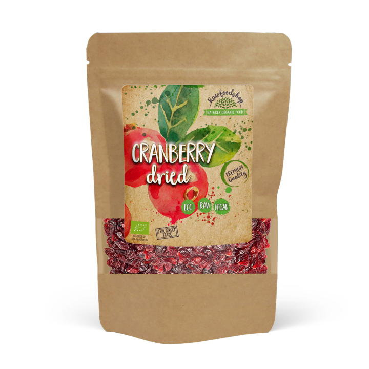 Tranbär EKO 1kg i gruppen Råvaror & Dryck / Frukt & Bär / Tranbär hos Rawfoodshop Scandinavia AB (RFRU200501E1)