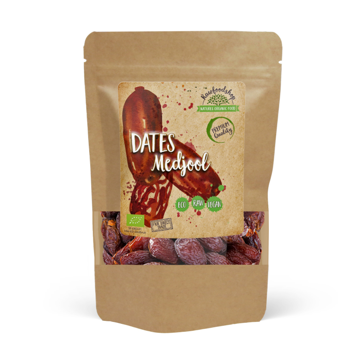 Dadlar Medjool EKO 500g i gruppen Råvaror & Dryck / Frukt & Bär / Dadlar hos Rawfoodshop Scandinavia AB (RFRU500355E)