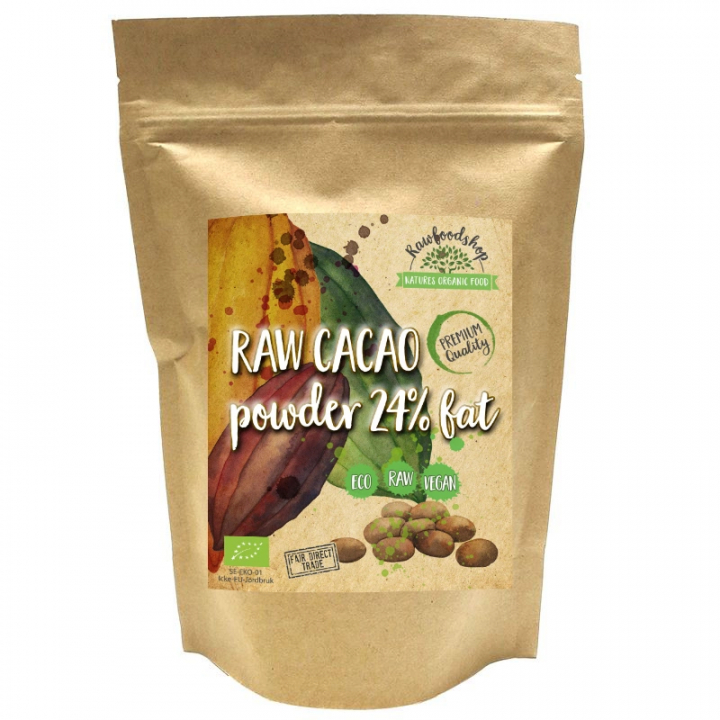 Kakaopulver Raw EKO 1kg i gruppen Råvaror & Dryck / Bakning / Kakaoprodukter hos Rawfoodshop Scandinavia AB (RKAK1000406E)