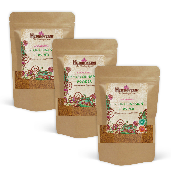 Kanelpulver Ceylon EKO 100g x 3 paket i gruppen Råvaror & Dryck / Skafferiet / Kryddor hos Rawfoodshop Scandinavia AB (RKRY100216E-SET3)