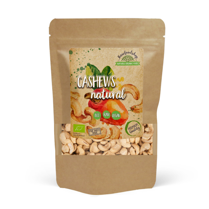 Cashewnötter Premium RAW EKO 1kg i gruppen Råvaror & Dryck / Nötter / Cashewnötter hos Rawfoodshop Scandinavia AB (RNOT10002058E)