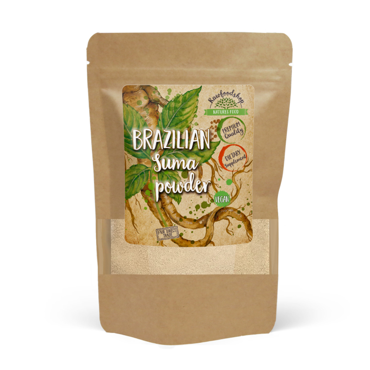 Ginseng Braziliansk Suma 125g i gruppen Hälsa / Örter, Alger & Svampar / Maca & Ginseng hos Rawfoodshop Scandinavia AB (RPUL100320L)