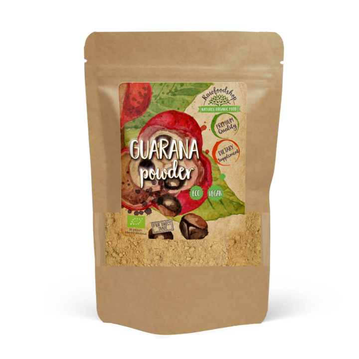 Guarana EKO Pulver 125g i gruppen OUTLET 30-80% / Frukt & Bär 30-50% / Frukt & Bär 30% hos Rawfoodshop Scandinavia AB (RPUL100387E)