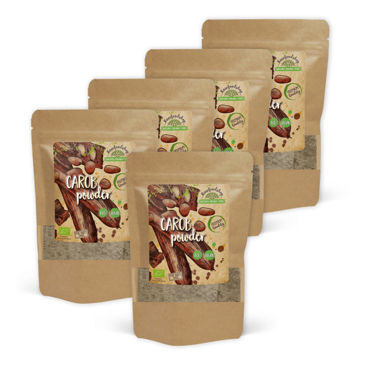 Carobpulver EKO 1kg x 5 paket i gruppen Råvaror & Dryck / Bakning / Kakaoprodukter hos Rawfoodshop Scandinavia AB (RPUL500324E1-SET5)