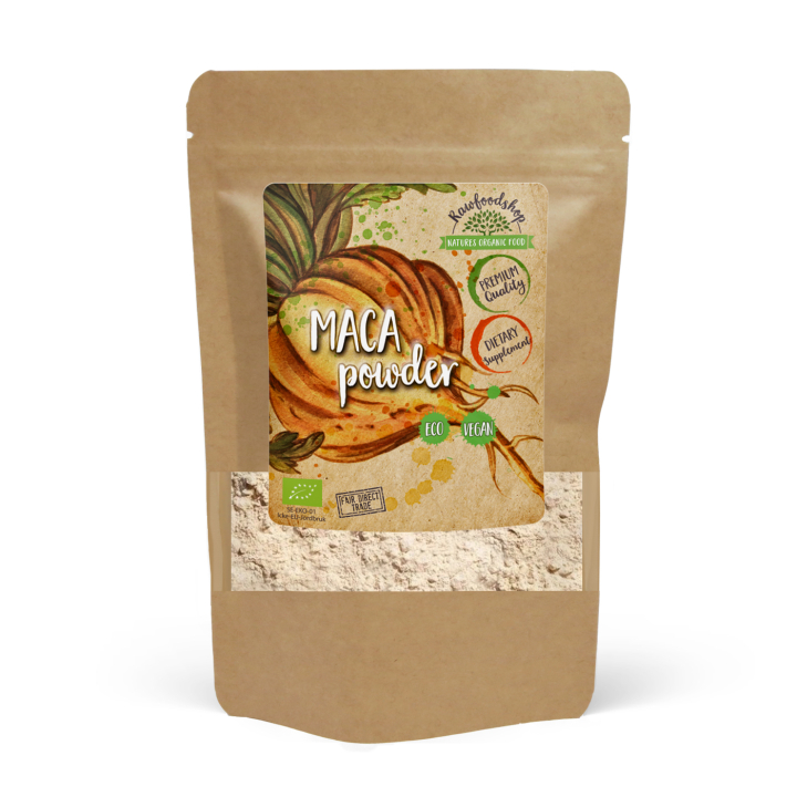 Maca Pulver EKO 500g i gruppen Hälsa / Örter, Alger & Svampar / Maca & Ginseng hos Rawfoodshop Scandinavia AB (RPUL500428E)