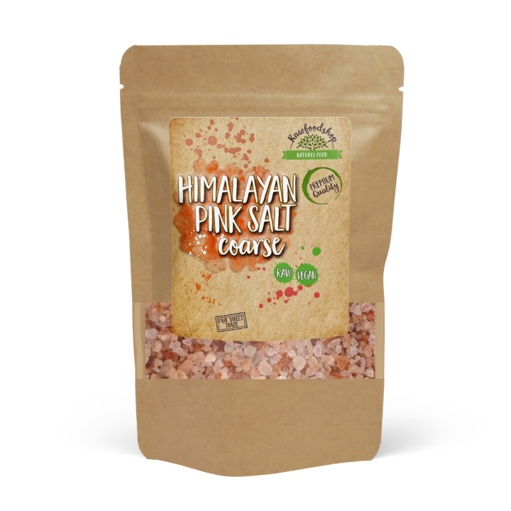 Himalaya Salt Grovt 500g i gruppen Råvaror & Dryck / Skafferiet / Kryddor hos Rawfoodshop Scandinavia AB (RSAL500197E)