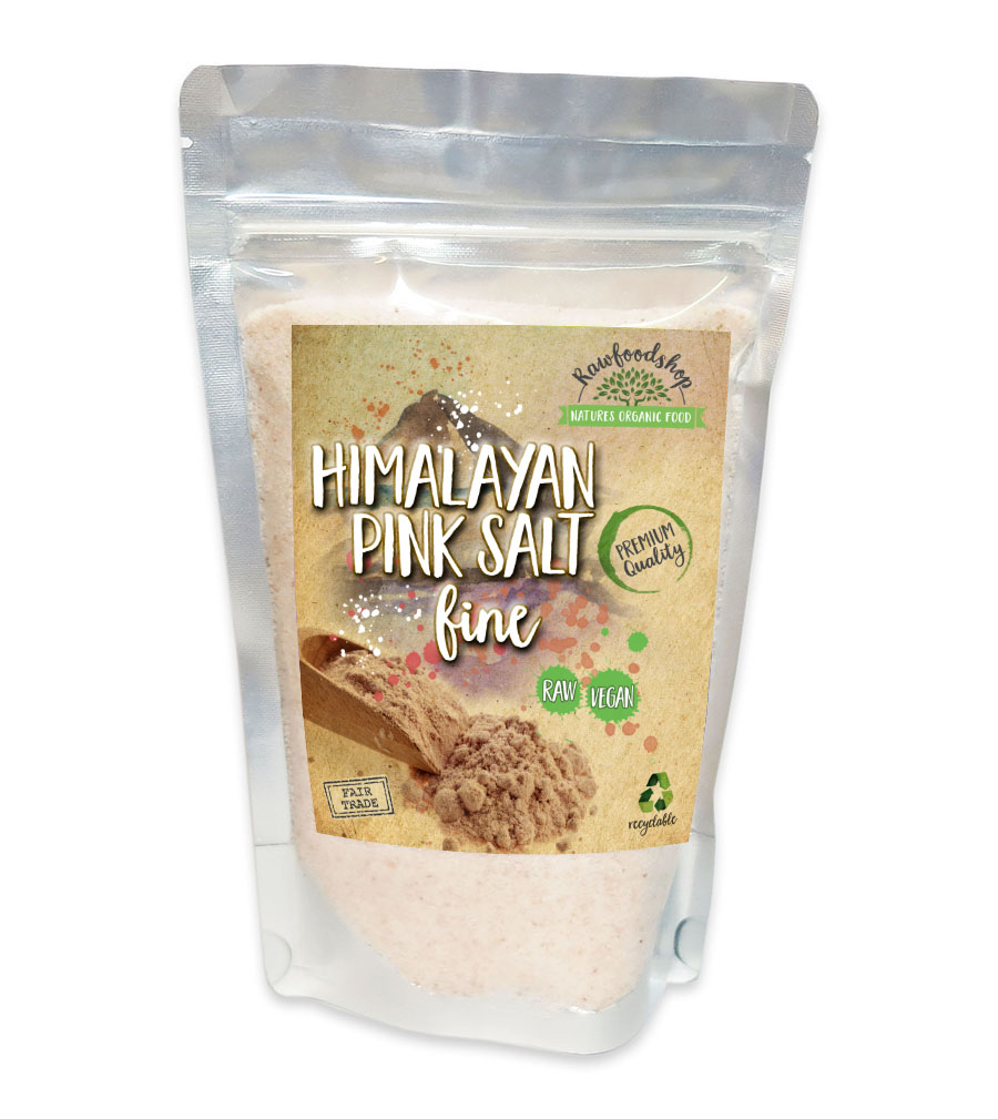 Himalaya Salt Finmalt 500g i gruppen Råvaror & Dryck / Skafferiet / Kryddor hos Rawfoodshop Scandinavia AB (RSAL500200E)