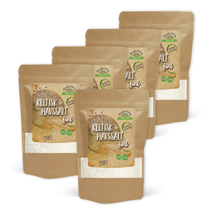 Celtic Havssalt Fint 1kg x 5 paket i gruppen Råvaror & Dryck / Skafferiet / Kryddor & Salt hos Rawfoodshop Scandinavia AB (SF0541-SET5)