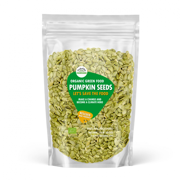 Pumpakärnor EKO 1kg i gruppen Råvaror & Dryck / Skafferiet / Frön hos Rawfoodshop Scandinavia AB (SF141101)