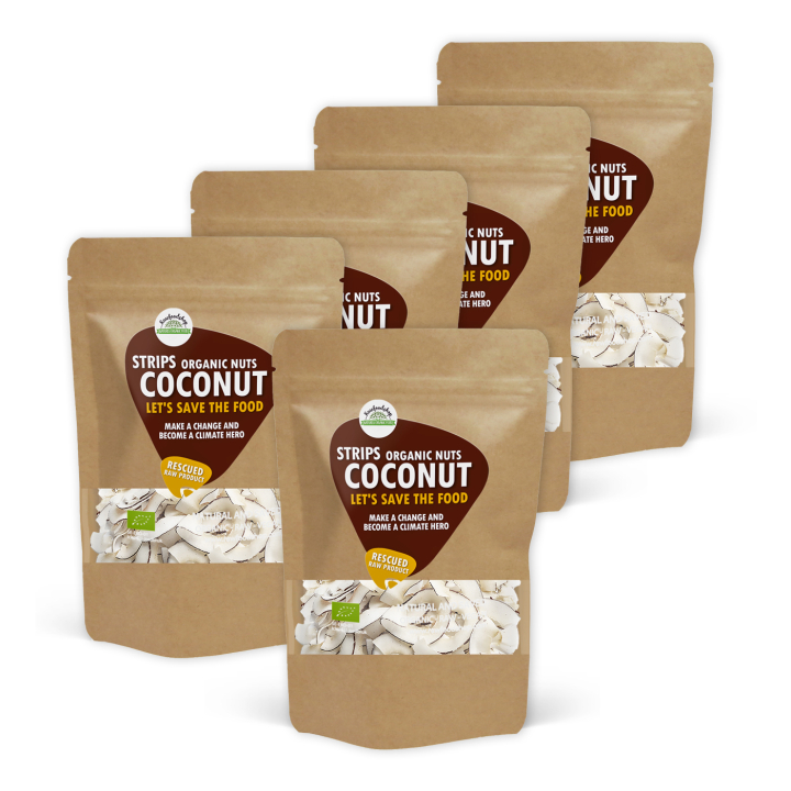 Kokosnöt i strimlor EKO 1kg x 6 paket i gruppen Råvaror & Dryck / Nötter / Kokos hos Rawfoodshop Scandinavia AB (SF171881SET)