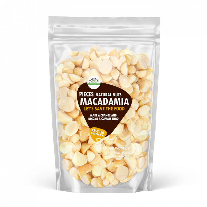 Macadamianötter i bitar RAW 1kg i gruppen Råvaror & Dryck / Nötter / Macadamia hos Rawfoodshop Scandinavia AB (SF224251000)