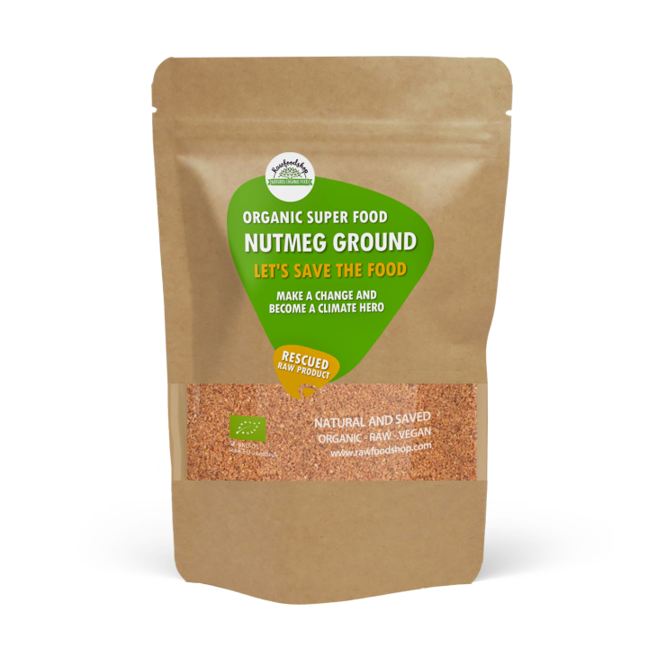 Muskot Mald EKO 100g i gruppen OUTLET 20-80% / Save The Food 40-80% / Save The Food 40% hos Rawfoodshop Scandinavia AB (SF40673100)