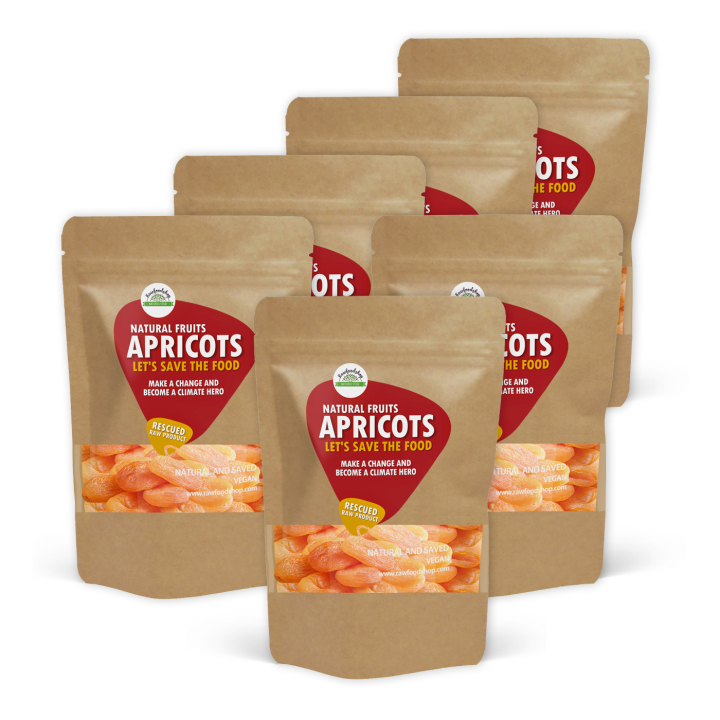 Aprikoser 1kg x 6 paket i gruppen Råvaror & Dryck / Frukt & Bär / Aprikos hos Rawfoodshop Scandinavia AB (SF5003501SET)
