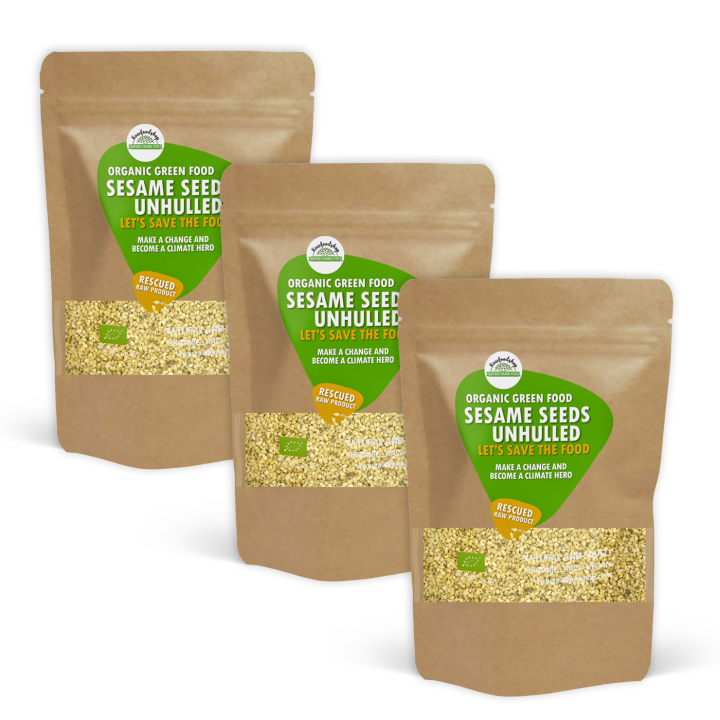 Sesamfrön oskalade EKO 1kg x 3 paket i gruppen Råvaror & Dryck / Hälsokost / Frön hos Rawfoodshop Scandinavia AB (SF502611-SET3)