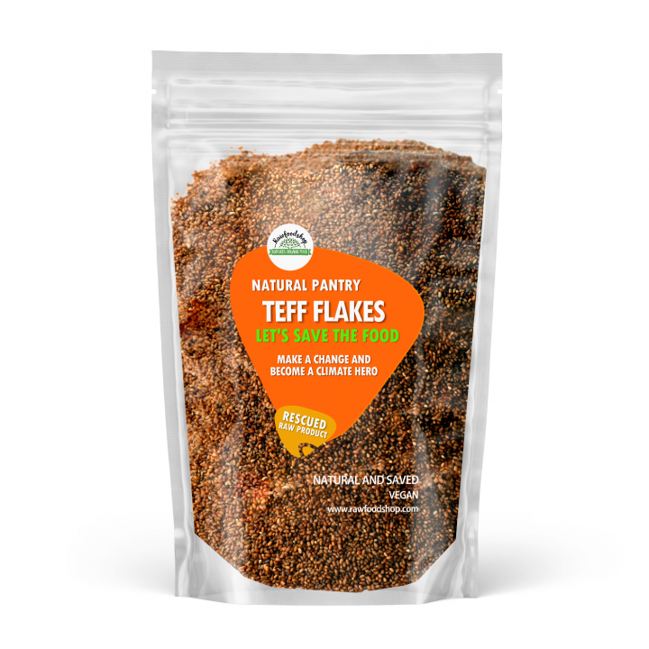 Teff Flakes 1kg i gruppen Råvaror & Dryck / Bak & Matlagning / Gryn & Flakes hos Rawfoodshop Scandinavia AB (SF92841)
