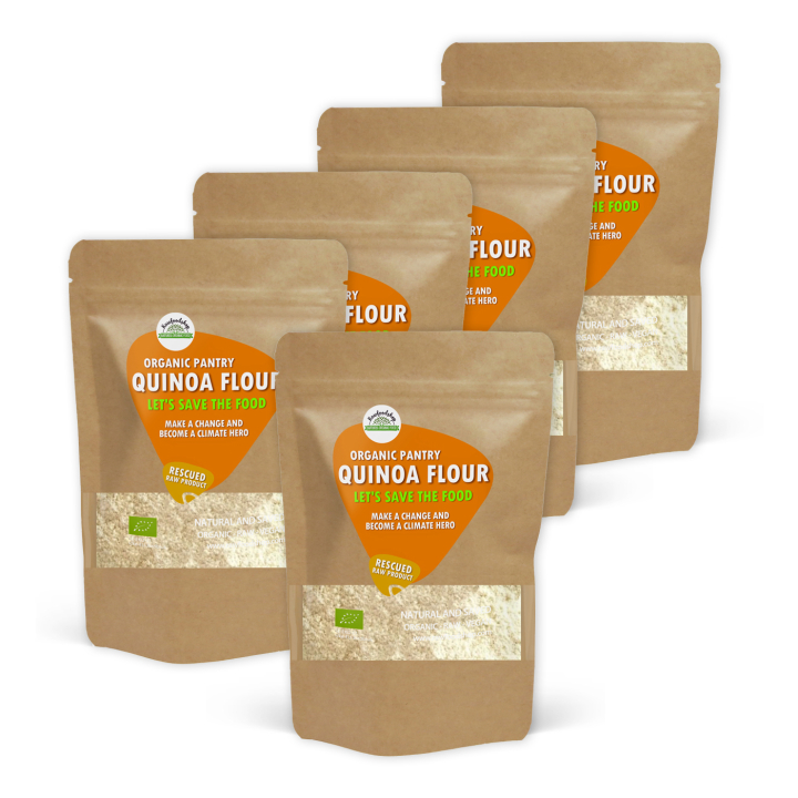 Quinoamjöl EKO 1kg 5st paket i gruppen Råvaror & Dryck / Bakning / Mjöler hos Rawfoodshop Scandinavia AB (SFAB017-10001SET)