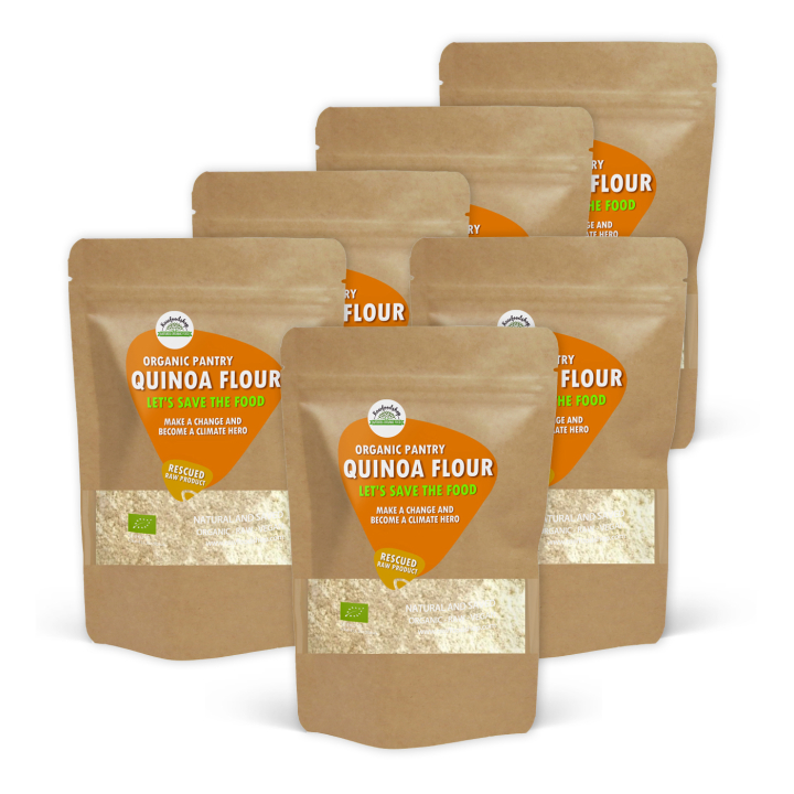 Quinoamjöl EKO 1kg x 6 paket i gruppen Råvaror & Dryck / Bakning / Mjöler hos Rawfoodshop Scandinavia AB (SFAB017-10001SET)