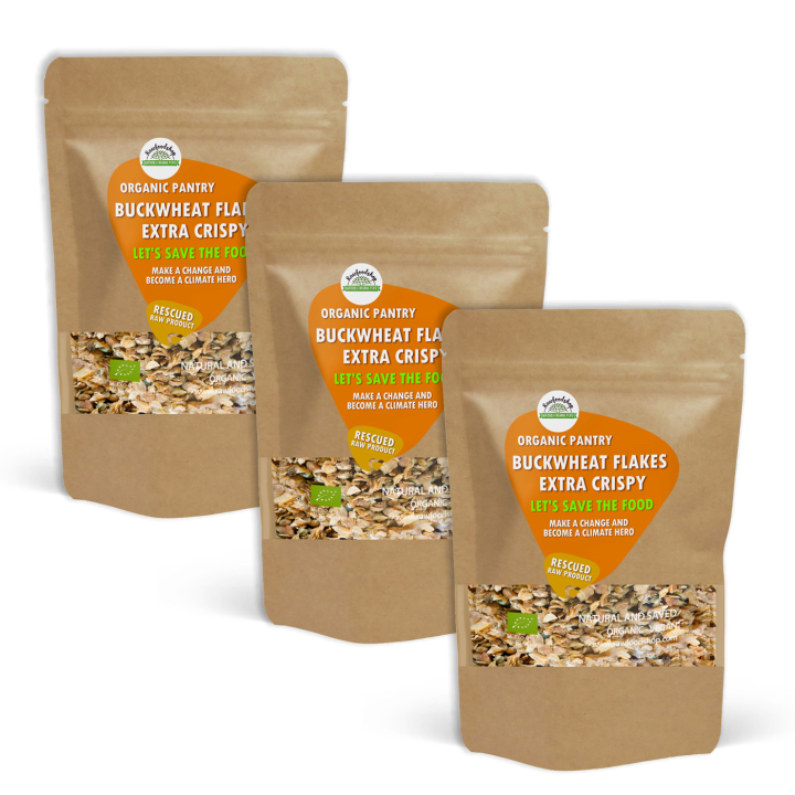 Boveteflakes Krispiga EKO 500g x 3 paket i gruppen OUTLET 20-80% hos Rawfoodshop Scandinavia AB (SFBFK205-SET3)