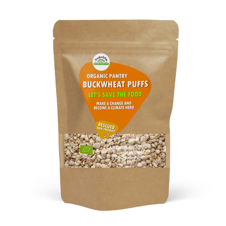 Bovetepuffar EKO 100g i gruppen OUTLET 20-80% / Bakning 20-60% / Bakning 40% hos Rawfoodshop Scandinavia AB (SFBVP601)