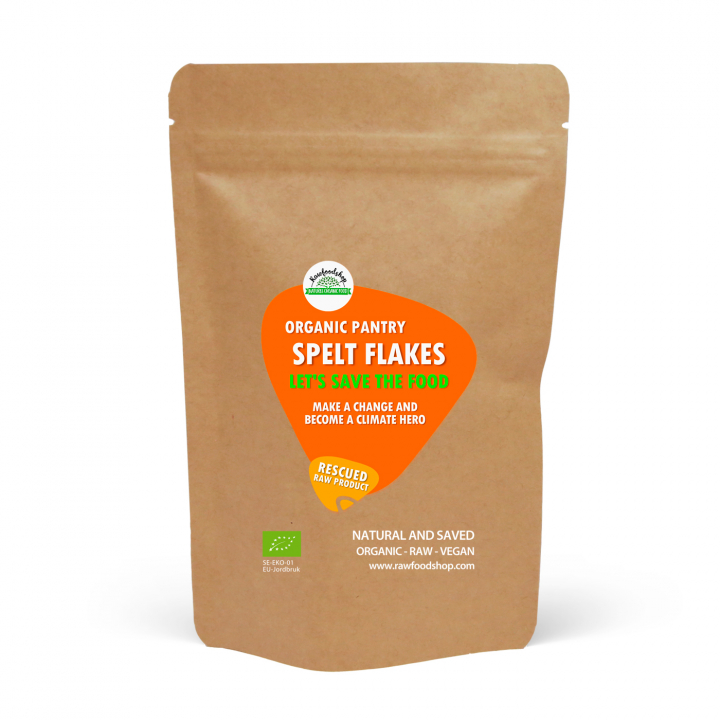 Speltvete Flingor EKO 1kg i gruppen Råvaror & Dryck / Bak & Matlagning / Gryn & Flakes hos Rawfoodshop Scandinavia AB (SFFL11)