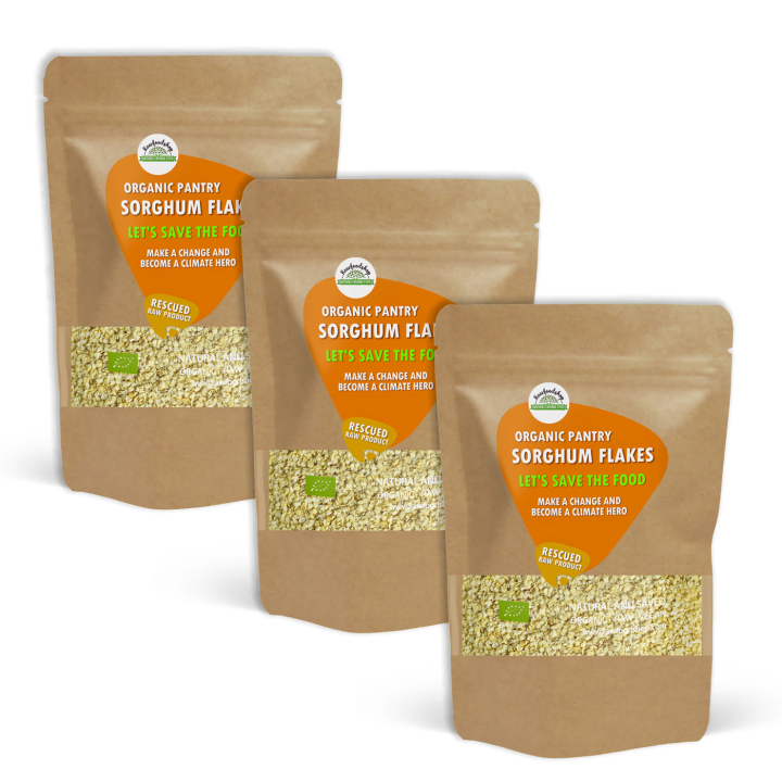 Durra Flakes EKO 1kg x 3 paket i gruppen Råvaror & Dryck / Bakning / Gryn, flingor & puffar hos Rawfoodshop Scandinavia AB (SFFLAKE011-SET3)
