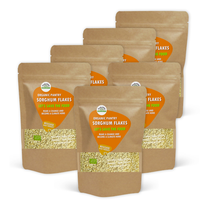 Durra Flakes EKO 1kg x 6 paket i gruppen Råvaror & Dryck / Bakning / Gryn, flingor & puffar hos Rawfoodshop Scandinavia AB (SFFLAKE011SET)
