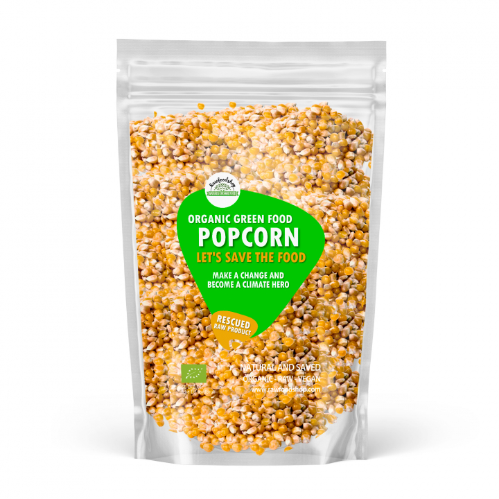 Popcorn EKO 1kg i gruppen Råvaror & Dryck / Skafferiet / Ris & Korn hos Rawfoodshop Scandinavia AB (SFFRO141)