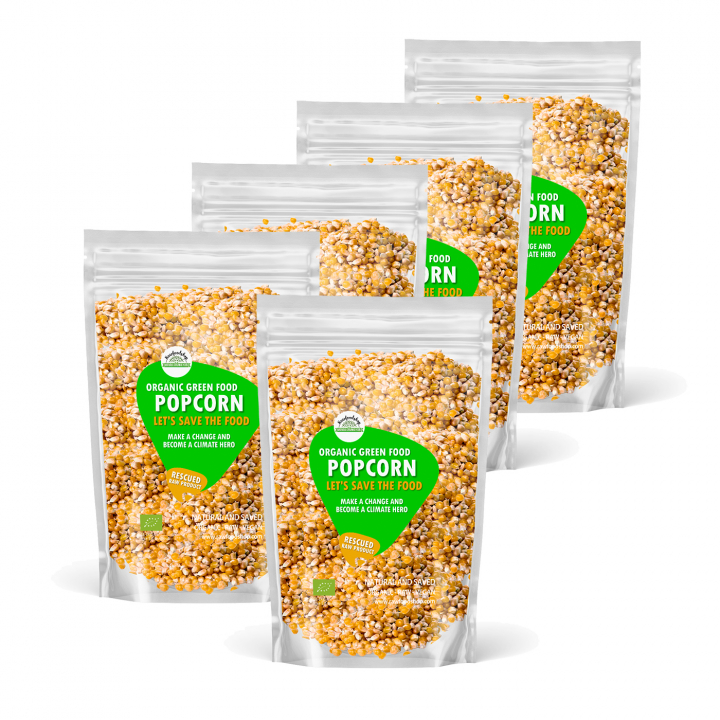 Popcorn EKO 1kg 5st paket i gruppen Råvaror & Dryck / Skafferiet / Ris & Korn hos Rawfoodshop Scandinavia AB (SFFRO141SET)