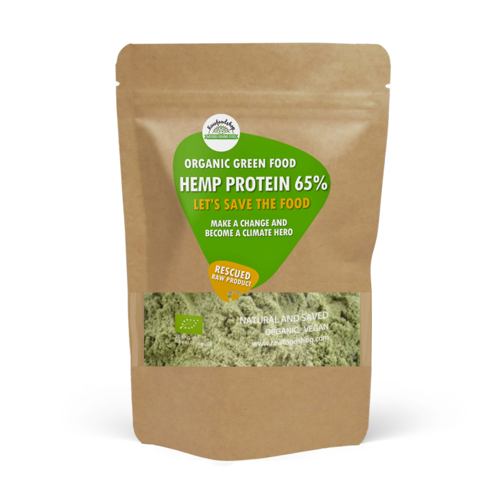 Hampaprotein 65% EKO 1kg i gruppen Hälsa / Proteinpulver hos Rawfoodshop Scandinavia AB (SFHMP01)