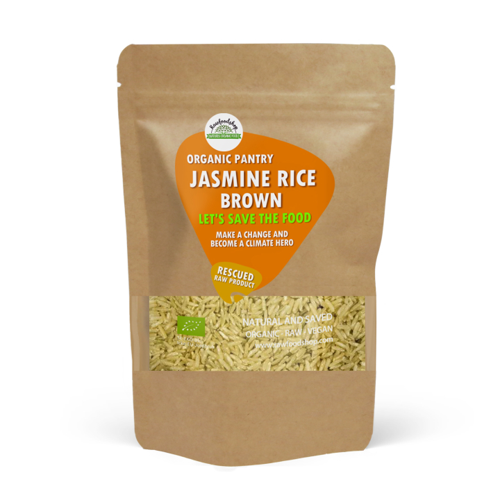 Jasminris Brunt Råris EKO 1kg i gruppen Råvaror & Dryck / Skafferiet / Ris & Korn hos Rawfoodshop Scandinavia AB (SFJRB501)