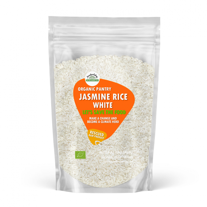 Jasminris Vitt EKO 1kg i gruppen Råvaror & Dryck / Skafferiet / Ris & Korn hos Rawfoodshop Scandinavia AB (SFJRV501)