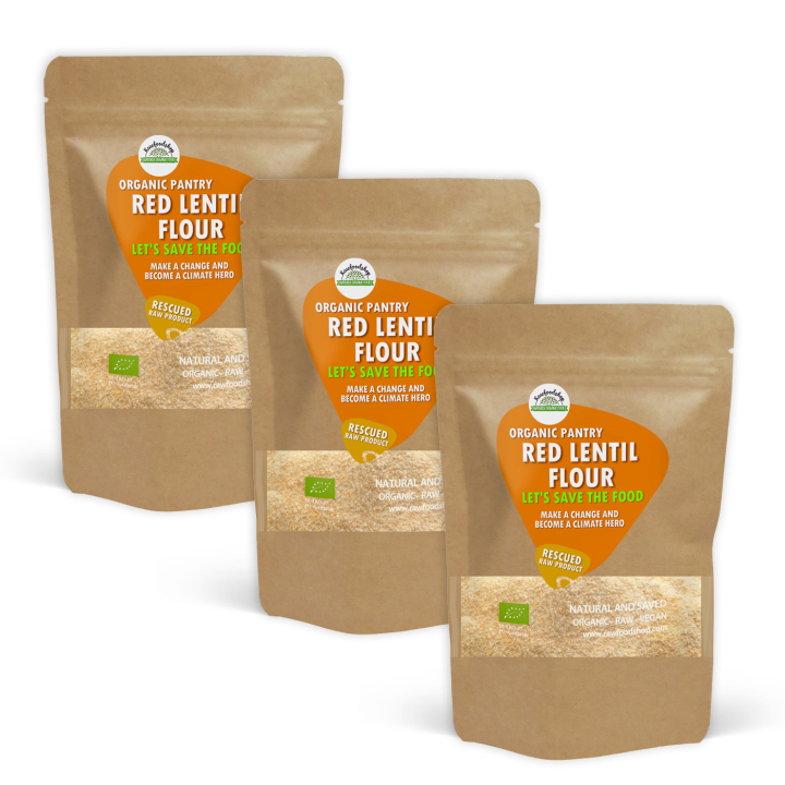 Linsmjöl Rött EKO 1kg x 3 paket i gruppen Råvaror & Dryck / Bakning / Mjöler hos Rawfoodshop Scandinavia AB (SFLINSMJOLROTT011-SET3)