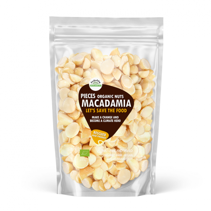Macadamianötter i bitar RAW EKO 1kg i gruppen Råvaror & Dryck / Nötter / Macadamia hos Rawfoodshop Scandinavia AB (SFMACNOT03)