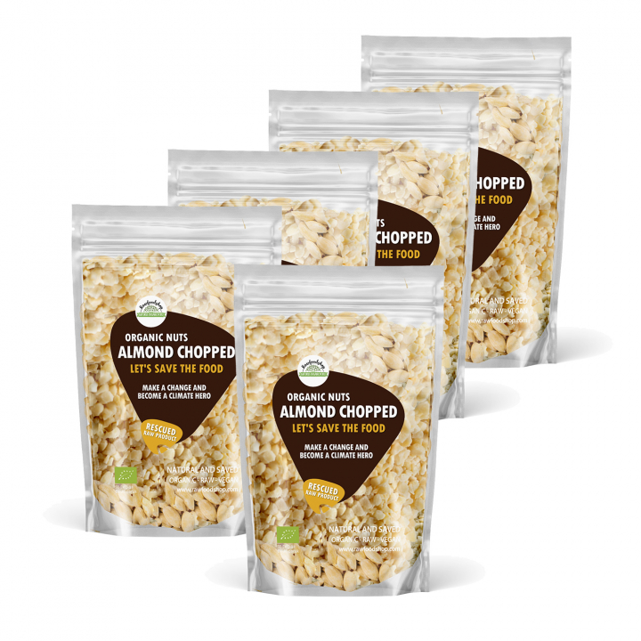 Mandel hackad EKO 500g 5st paket i gruppen Råvaror & Dryck / Nötter / Mandel hos Rawfoodshop Scandinavia AB (SFMAHA15SET)