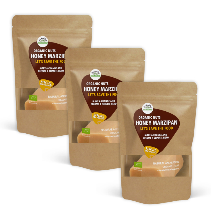 Marsipan EKO 500g x 3 paket i gruppen Råvaror & Dryck / Bakning / Sötning hos Rawfoodshop Scandinavia AB (SFMMH251-SET3)