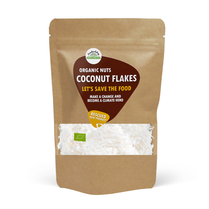 Kokos Flakes RAW EKO 500g i gruppen Råvaror & Dryck / Nötter / Kokos hos Rawfoodshop Scandinavia AB (SFNOT121)