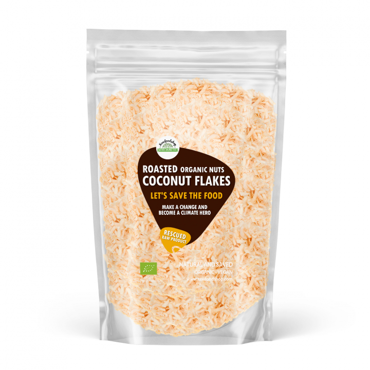 Kokos Flakes Rostade EKO 500g i gruppen Råvaror & Dryck / Nötter / Kokos hos Rawfoodshop Scandinavia AB (SFNOT305)