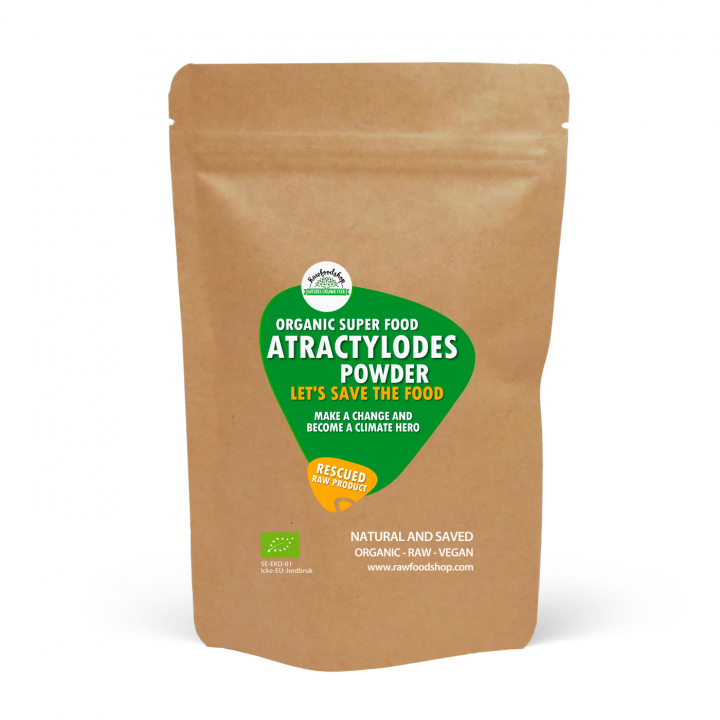 Atractylodespulver EKO 500g i gruppen Hälsa / Örter, Alger & Svampar / Örter hos Rawfoodshop Scandinavia AB (SFRAW002011)