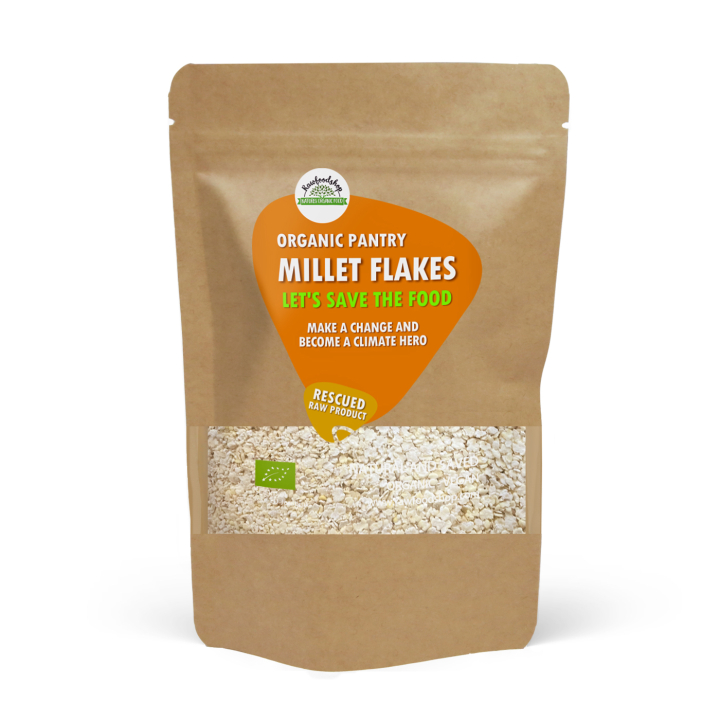 Hirsflakes EKO 1kg i gruppen Råvaror & Dryck / Bak & Matlagning / Gryn & Flakes hos Rawfoodshop Scandinavia AB (SFRAW006644001)