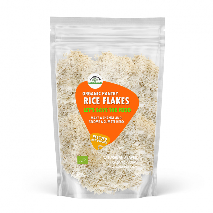 Risflingor EKO 1kg i gruppen Råvaror & Dryck / Bak & Matlagning / Gryn & Flakes hos Rawfoodshop Scandinavia AB (SFRAW0980981)